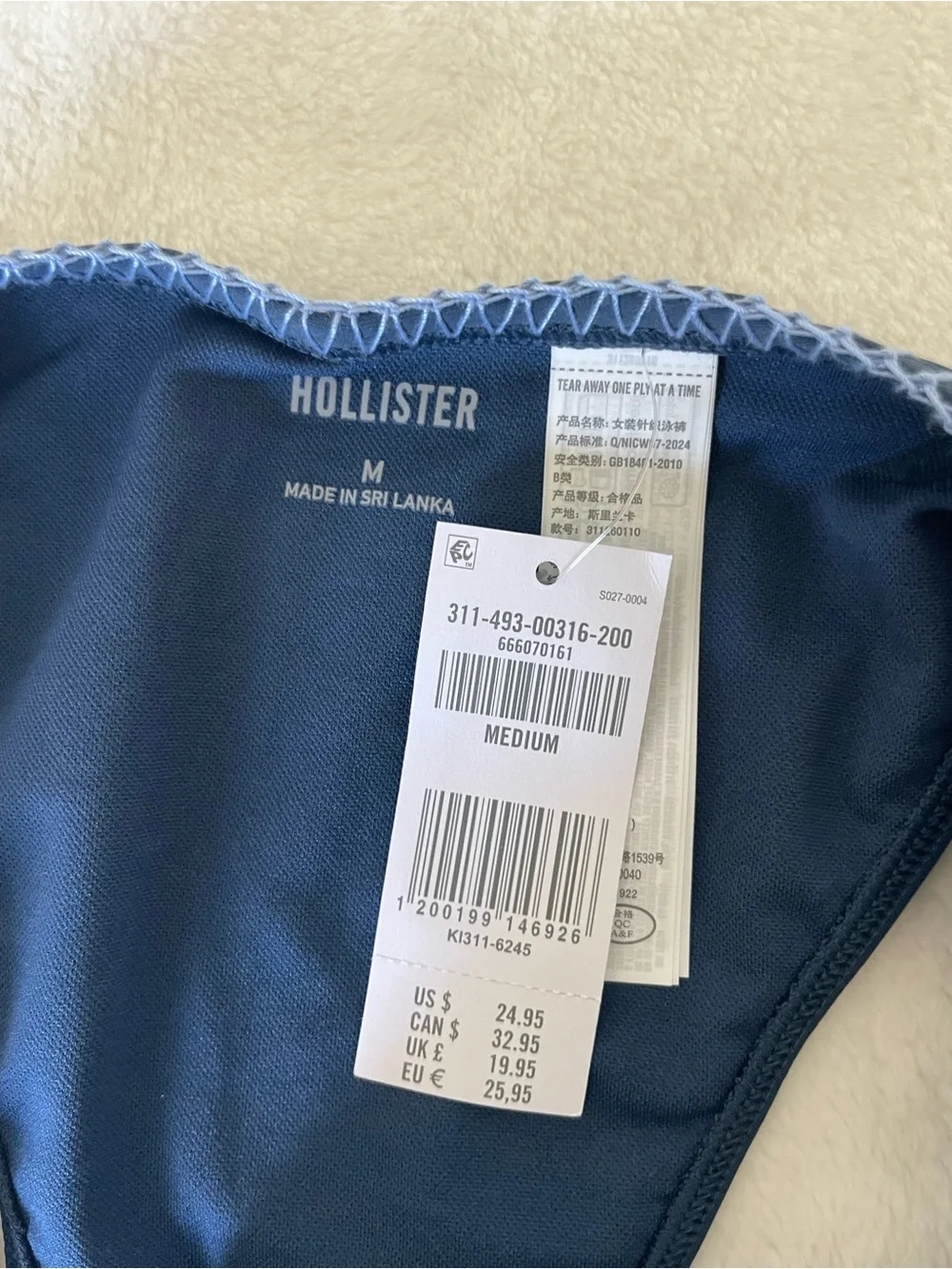 Hollister classic bikini